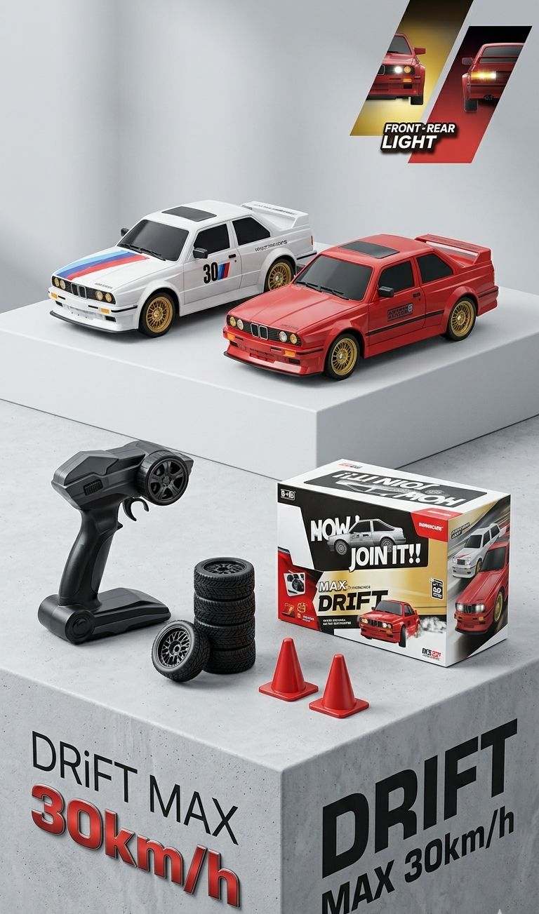 BMW E30 DRIFT RC CAR